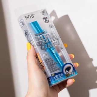 BOB มาสคาร่า 3D หนา สวย งอน ยาว กันน้ำ กันเหงื่อ ไม่เยิ้ม ติดทนนาน eyelashes แต่งหน้า มาสคาร่าฟ้า *ส่งจากไทย*