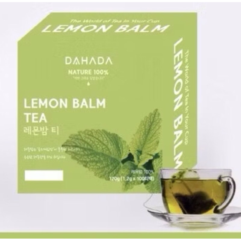 DAHADA Lemon Balm กลิ่นหอม ชามิ้นต์+เลม่อน หอมสดชื่น