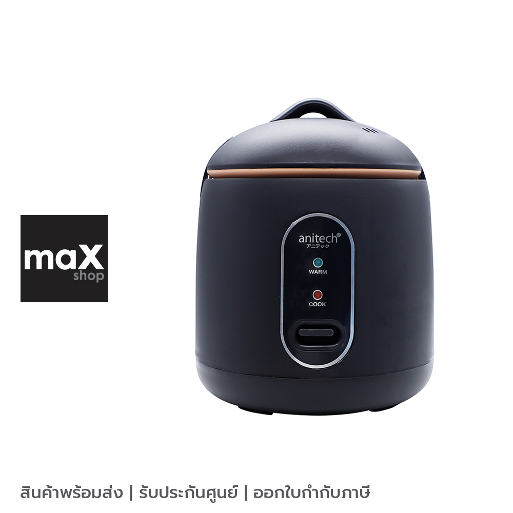 Anitech หม้อหุงข้าวไฟฟ้า 0.6 ลิตร รุ่น SRC06A-BK