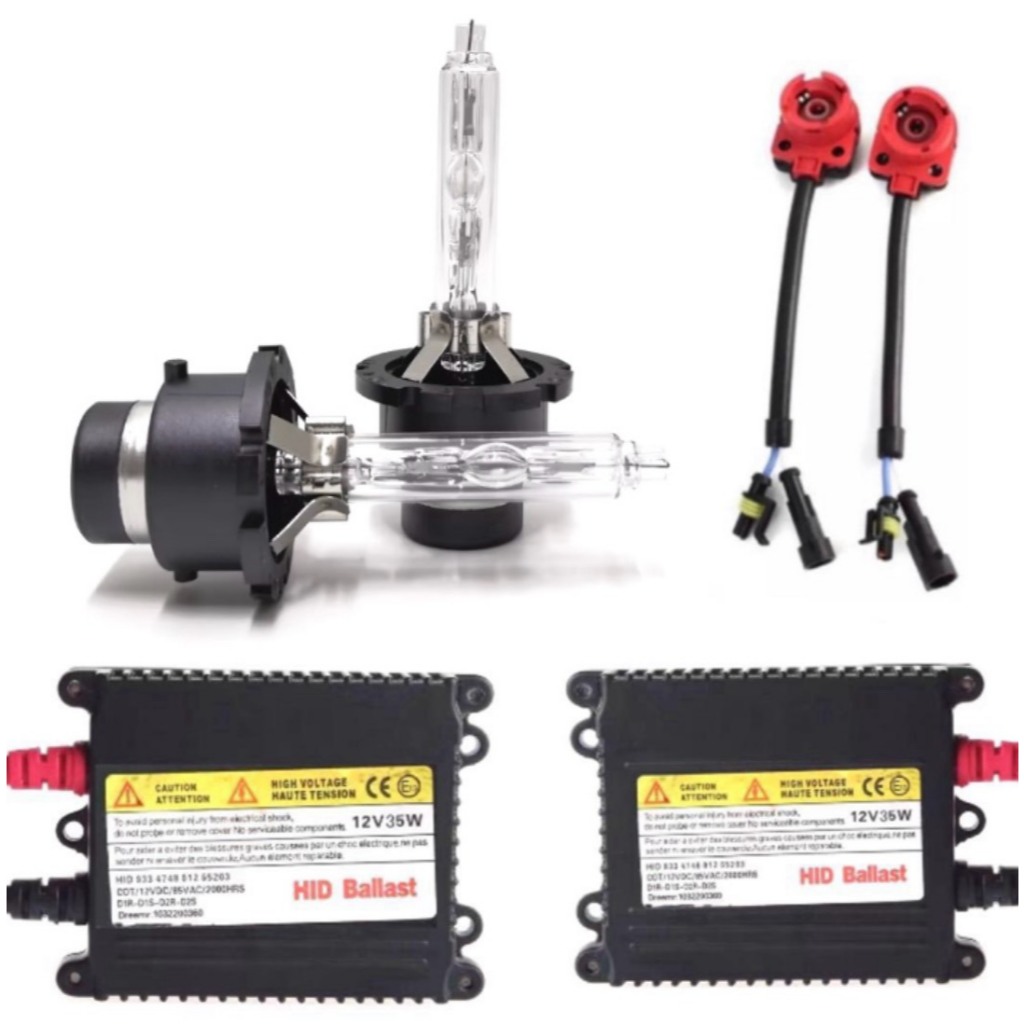 King-Carmateชุดหลอดไฟหน้ารถยนต์ D2C XENON 35W หลอดไฟ+บัลลาสต์+ซ็อกเก็ต เป็นชุด1คู่ สินค้าขายดี พร้อม