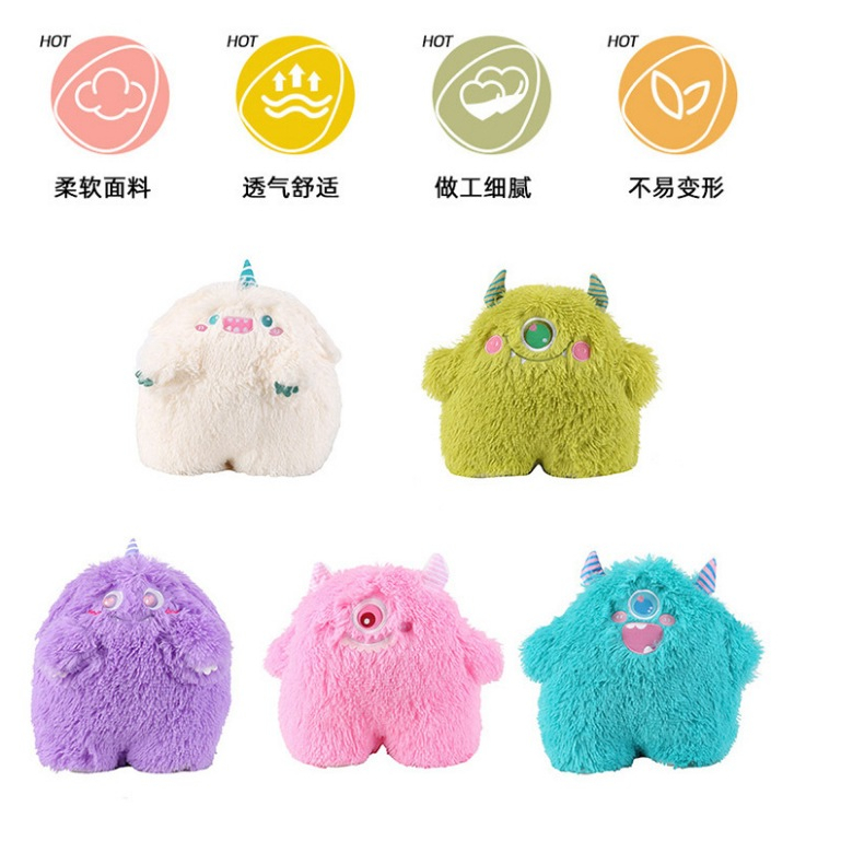 NEW ของเล่นตุ๊กตา ที่รัก หญิงสาวนอนหลับ ตุ๊กตาตัวใหญ่ สัตว์ประหลาดตัวน้อย หมอน เครื่องประดับ ของขวัญ/ของขวัญ - รูปที่ 7