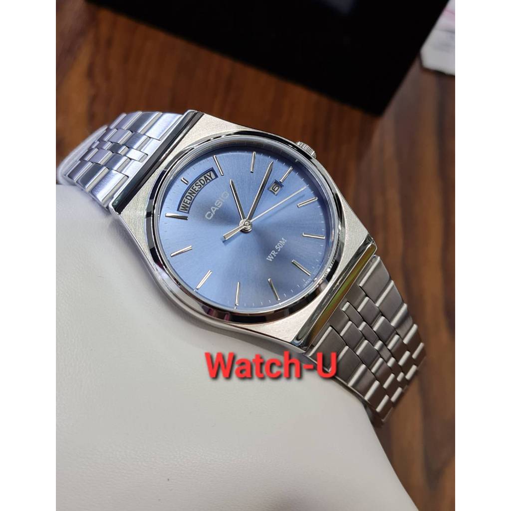 CASIO นาฬิกาข้อมือผู้ชาย สายสแตนเลส MTP-B146D รุ่น MTP-B146D-2 / MTP-B146D-2A