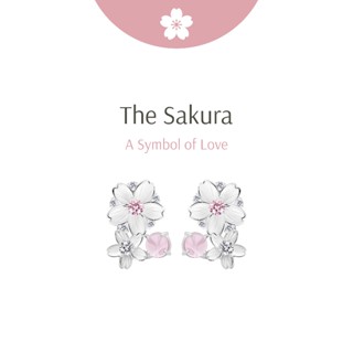 Ravipa | Blooming Sakura Earrings - ต่างหู