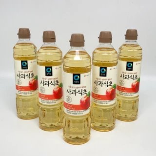 แอปเปิ้ลไซเดอร์ 900ml ซองจองวอน น้ำส้มสายชู Apple Cider Vinegar 사과식초