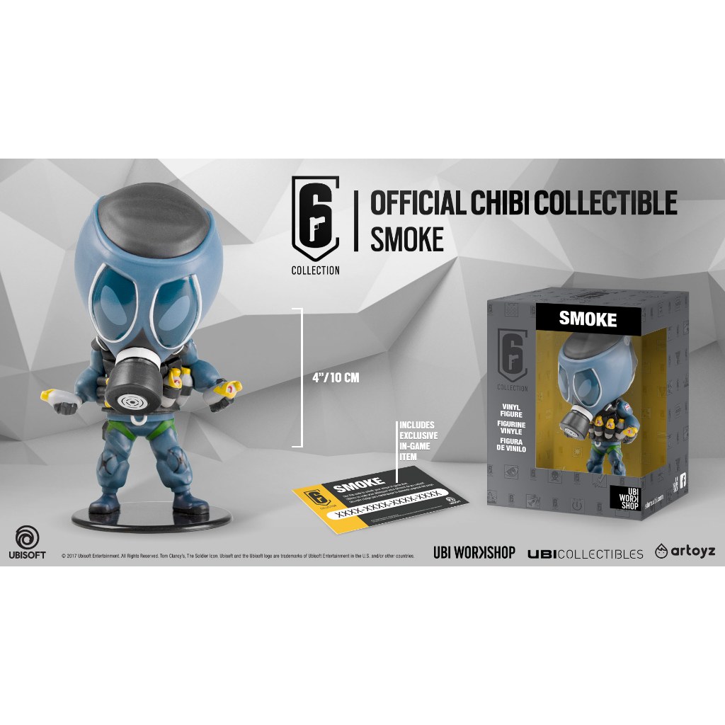 CHIBI FIGURE - SIX COLLECTIOIN SMOKE (WITH ITEM CODE)