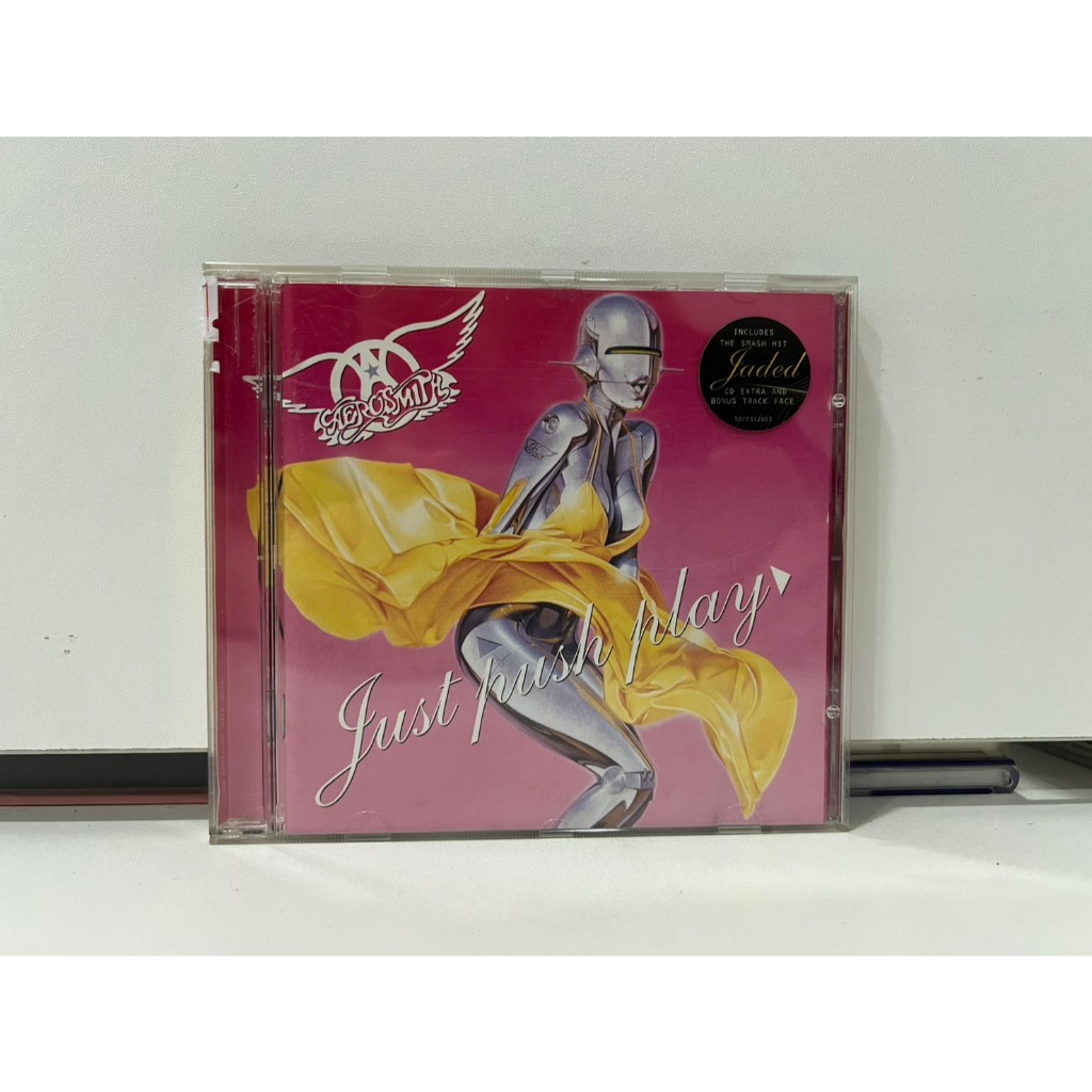 1 CD MUSIC ซีดีเพลงสากล AEROSMITH  Just push play (C13A79)