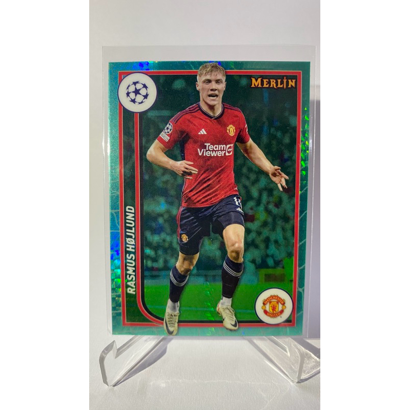 การ์ดนักฟุตบอล TOPPS MERLIN 2024, Hojlund, Nunez, Doak, Gavi, Roque