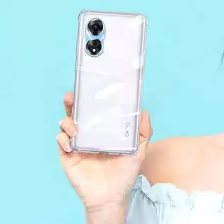 เคสใสกันกระแทกนิ่ม สำหรับ Oppo A60 A18 A38 A78 A58 4G A78 4G A98 A17 A17K Reno8T A60 เคสกันกระแทกชิลิโคนนิ่ม