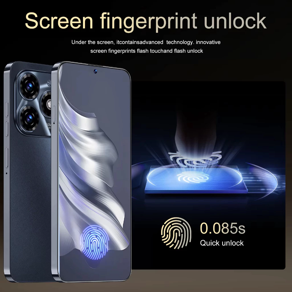 สมาร์ทโฟน V29  Android 5G 16GB+512GB Dual SIM 7.3 นิ้ว 6800 mAh 5G Android โทรศัพท์เกมมิ่ง COD thumbnail 10