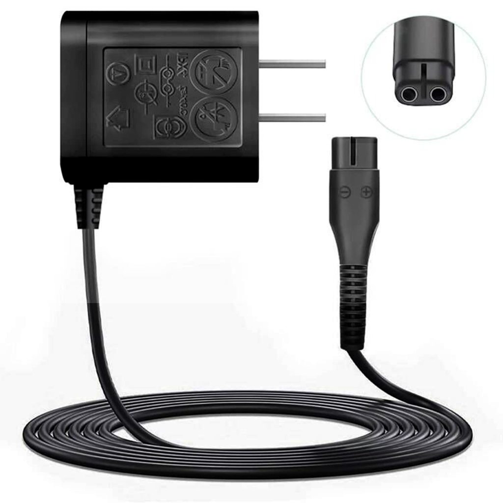 A00390 Compatible with Philips Shaver Charger 4.3V Power Cord Adapter Norelco มีดโกนหนวด อะแดปเตอร์ชาร์จไฟ
