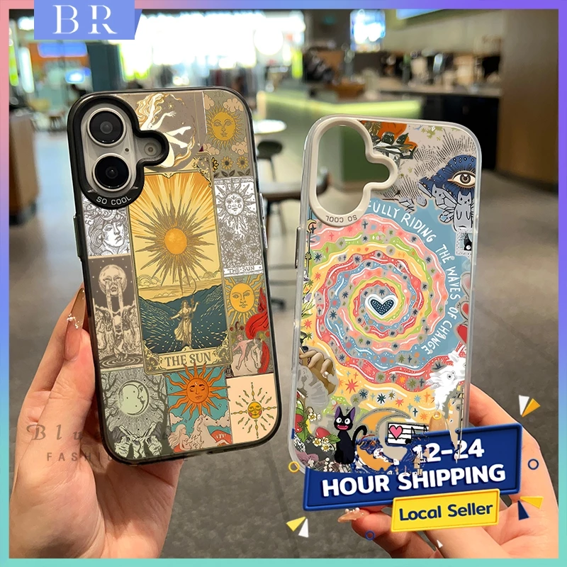 สำหรับ iphone 11 16 13 15 12 14 Pro Max 7Plus XR X XS Max 16 7 8 15 14 Plus 11 13pro max ปกอ่อนนุ่มนวลอาวุโส 8plus
