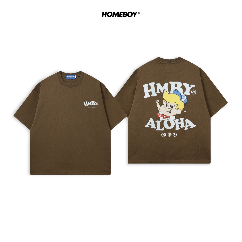 ❗️[ส่งเร็ว กทม. 1 วัน]❗️HOMEBOY เสื้อยืด UNISEX รุ่น HB.MAX.ALOHA