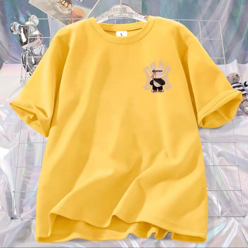 BK1268-SHORT เสื้อยืดแขนสั้นคอกลม ผ้านุ่มระบายอากาศดี ทรงปล่อยใส่ได้ทุกเพศ ราคาสบายกระเป๋า จัดส่งยทางในไทยมีปลาทาง