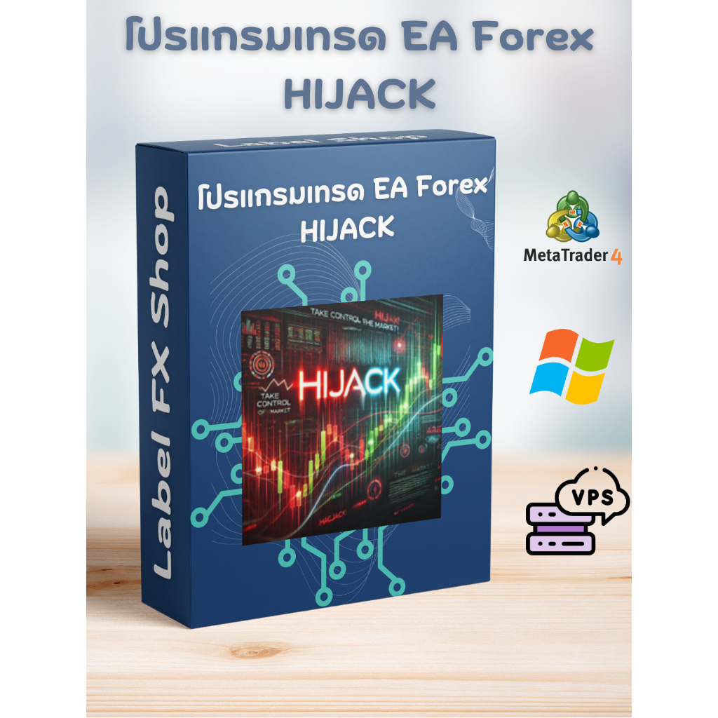 โปรแกรมระบบเทรดอัตโนมัติ HiJack (Free Lifetime Update)