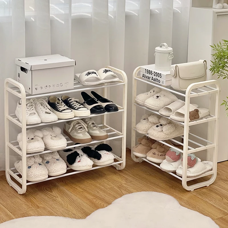 HOHO ชั้นวางรองเท้า 4/5 ชั้น มีให้เลือกหลากหลายชั้น สไตล์มินิมอล White ชั้นวางรองเท้า thumbnail 4