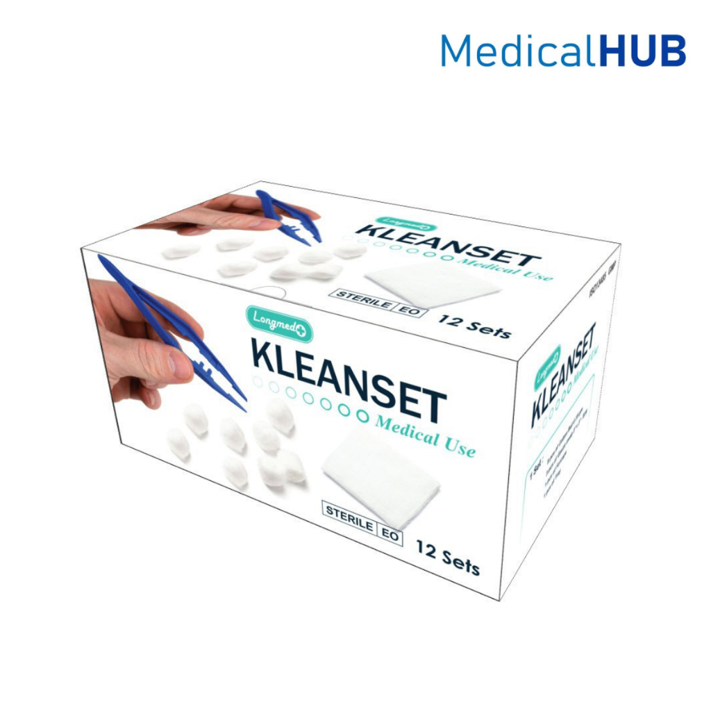 Longmed Kleanset Sterile คลีนเซต ชุดทำแผล ปลอดเชื้อ จำนวน 1 ชุด