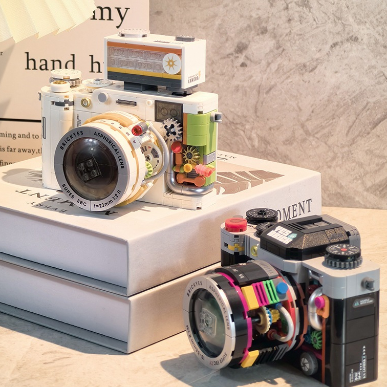 COD มินิอนุภาคประกอบของเล ่ นบล ็ อกตัวต ่ อ กล ้ องรุ ่ น Series เครื ่ องประดับตกแต ่ งของขวัญ คุณภาพสูง