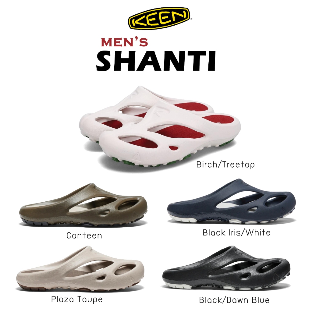 [ลด30% เก็บโค้ด 2509FASHDD] KEEN Men Shanti Sandal เบา ใส่สบาย รองเท้าแตะ ผู้ชาย คีน ลิขสิทธิ์แท้