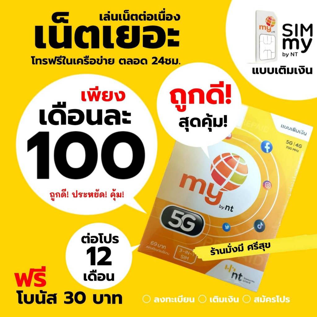 (no.8)สมัครเล่นเน็ตต่อเนื่อง ตลอด 30วัน เพียง 100 บาทต่อเดือน (2Mbps 15GB FUP 384kbps)