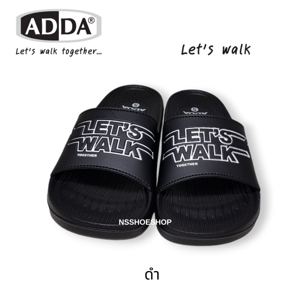 [ส่งทุกวัน] ใหม่!!! Adda 32B3K แอ็ดด้า รองเท้าแตะแบบสวม Let's walk size 4-9