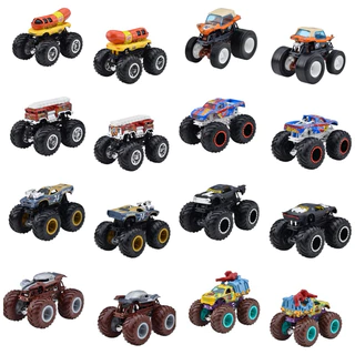 Hotwheels Monster Trucks | รถเหล็กฮอทวีล มอนสเตอร์ทรัคส์ รถบิ๊กฟุต ล้อยาง สเกล 1:64