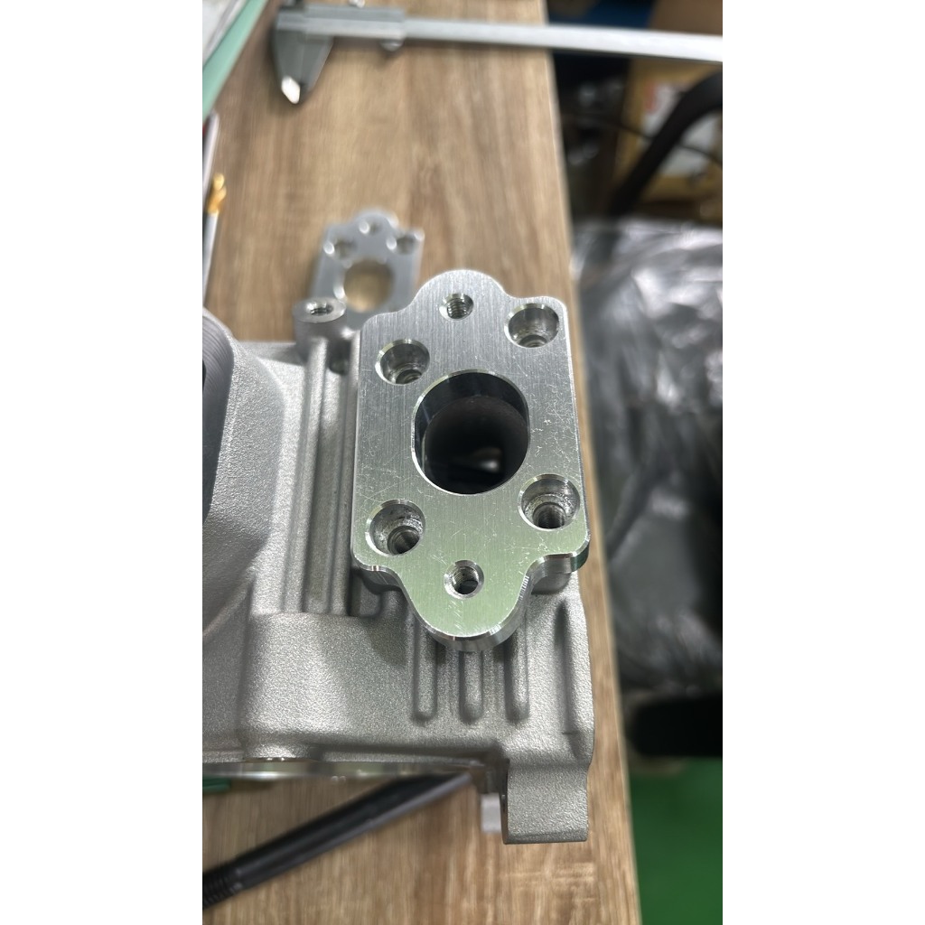 แป้นแปลงฝาMIO-4V ใส่คอหรีดเวฟ งานCNC  #แบรนด์PNP