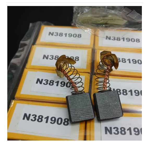 DEWALT STANLEY แปรงถ่านเครื่องตัดไฟเบร์ 14 นิ้ว ใช้กับรุ่น STEL705 D28720 KTM355 part no N381908