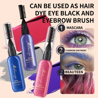 สีย้อมผม ครีมย้อมผมแบบหวี น้ํายาย้อมผม ใช้ง่ายย้อมสีง่าย Disposable Hair Dye