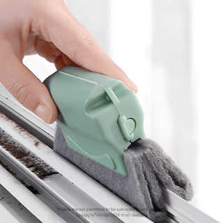 แปรงทำความสะอาดร่องและซอกมุมอเนกประสงค์ Gap Cleaning หัวแปรงไมโครไฟเบอร์ ด้ามจับพลาสติกคุณภาพดี