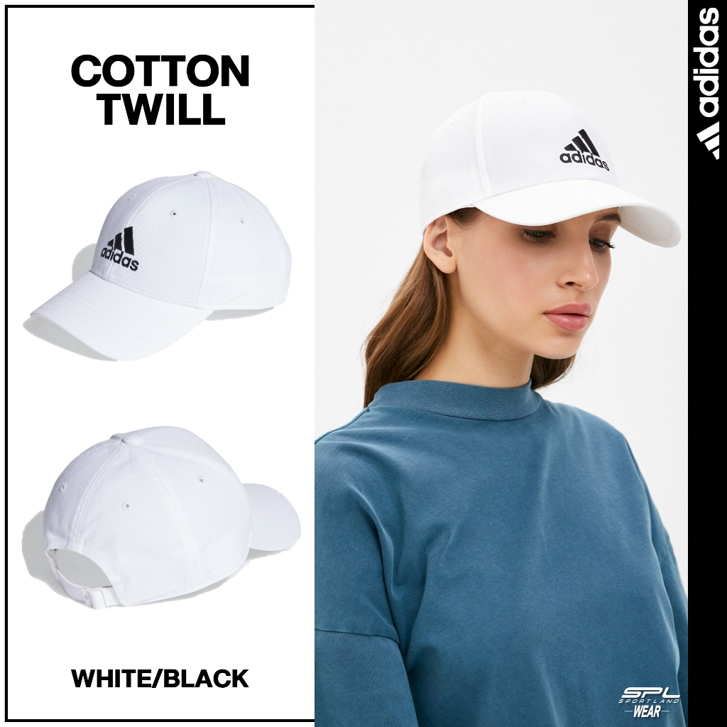 Adidas อาดิดาส หมวกแก๊ป หมวกเบสบอล ผ้าฝ้ายทวิล สำหรับผู้หญิง Cap Cotton Twill Baseball IB3243 (900)