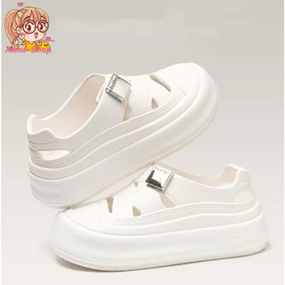 Anna shop รองเท้าผู้หญิงแฟชั่น ทรงมินิมอล งาน EVA คัชชู รองเท้าสาวเทห์หุ้มส้น มาใหม่ T314