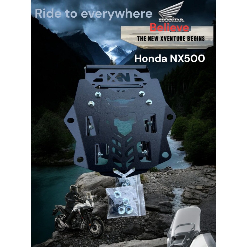 ยกชิวหน้า + ตัวจับ GPS สำหรับ  Honda NX500 / NX500 งานหนา สุดคุ้ม 🌲TP🌲