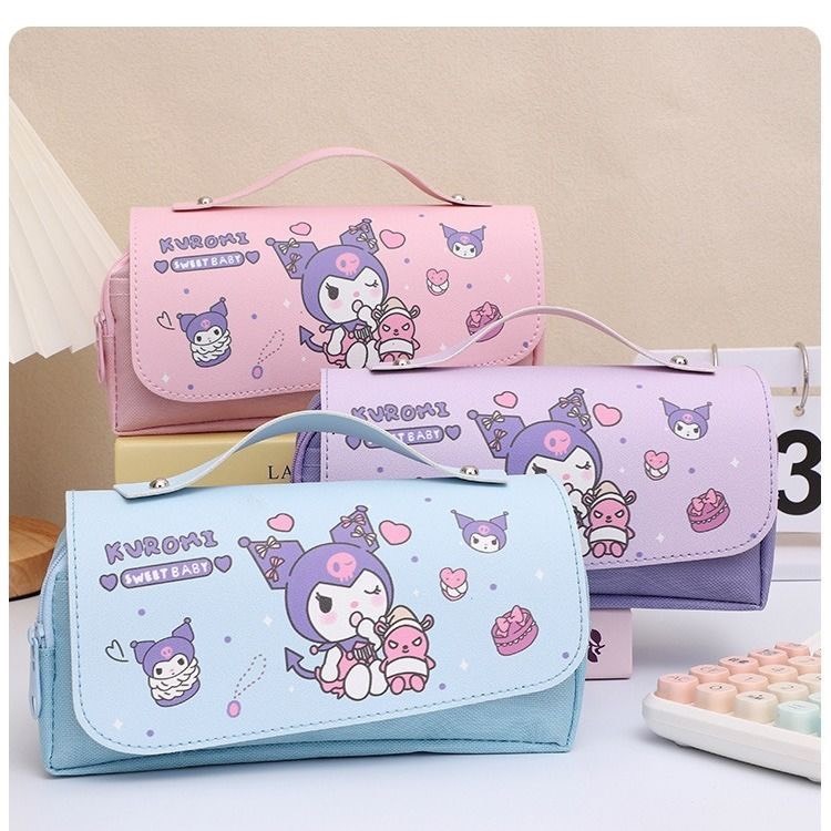 แบบใหม่กระเป๋าดินสอ อเนกประสงค์ จุของได้เยอะ แบบสร้างสรรค์ เหมาะกับนักเรียนประถม สําหรับนักเรียน พร้อมส่งทั่วไทย