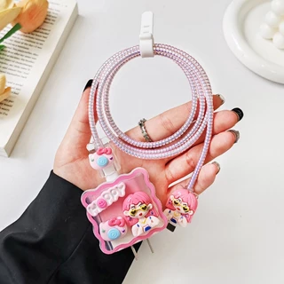ชุดถนอมสายชาร์จ ชุดพันสาย สำหรับ ไอโฟน 20วัต 18วัต พร้อมส่ง สำหรับiphone