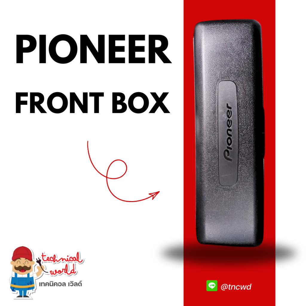 กล่องใส่ฟรอนท์หน้าจอวิทยุรถยนต์ Pioneer ของแท้