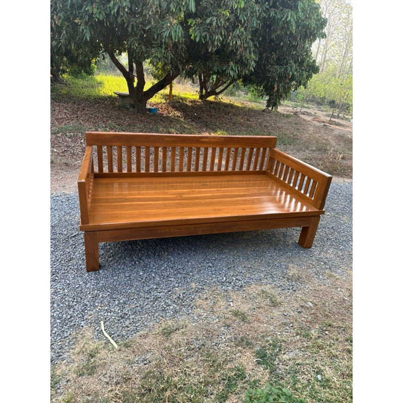 แหย่งโซฟาไม้สัก ซีล้อม 80*200 กับ100*200((ส่งฟรียกเว้นภาคใต้มีค่าจัดส่ง)))