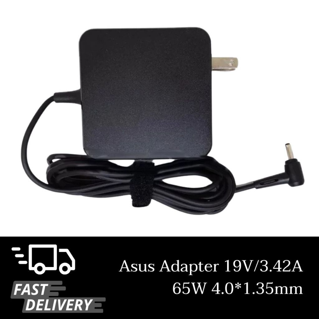 Adapter OEM 19V/3.42A 65W 4.0*1.35mm สำหรับ Asus X410 X410U X507U รับประกัน 6 เดือน ส่งไว (asus002 o
