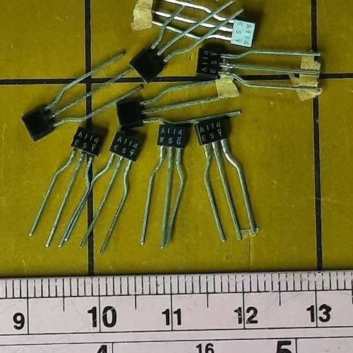 ทรานซิสเตอร์2SA114ชุด10ตัว35บาท