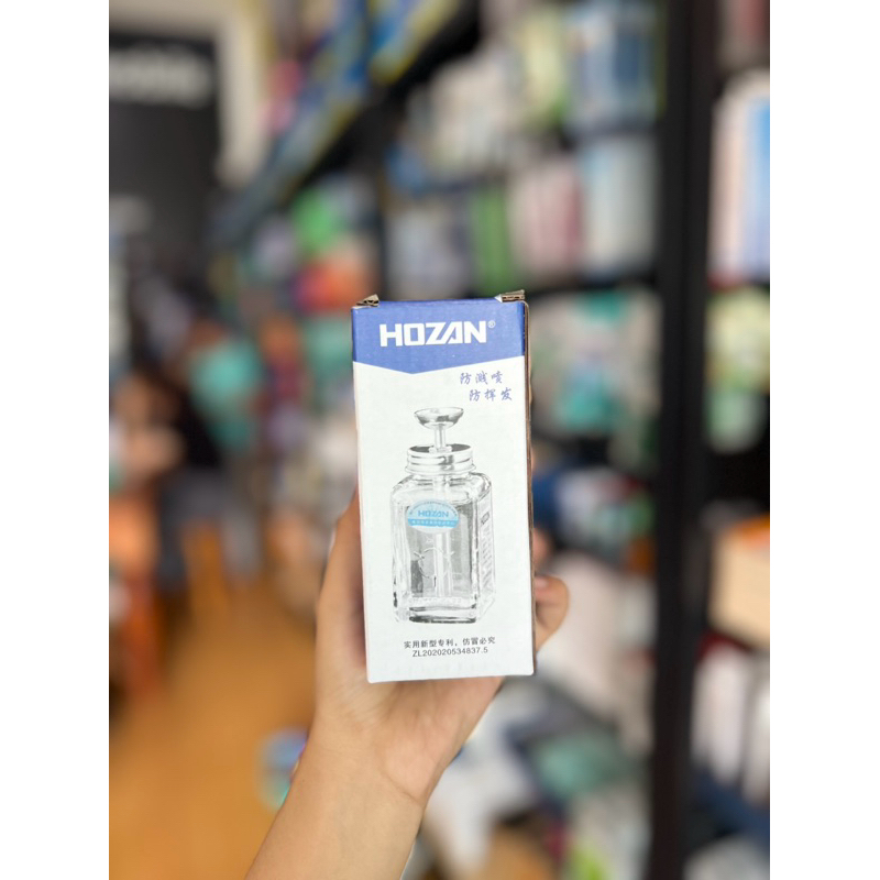 ขวดปั้มน้ำยา  แบบใส hozan