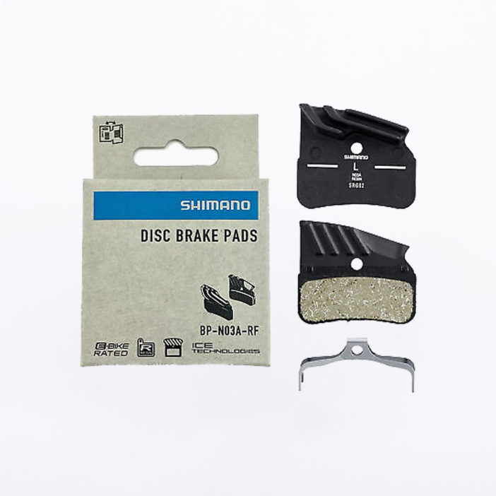 ผ้าเบรค Shimano Disc Brake XTR รุ่น BR-M9120 (N03A) RESIN, มีปีก