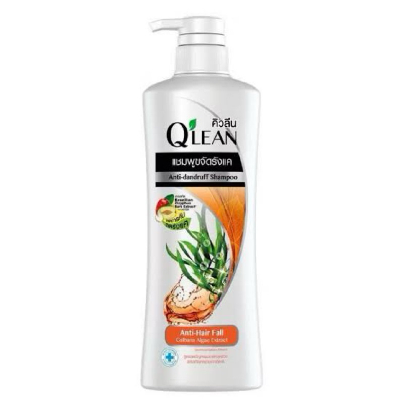 east Qlean anti dandruff shampoo 340 ml. แชมพูขจัดรังแคร์ ลดคัน แก้ผมร่วง