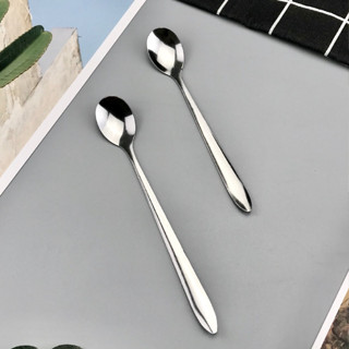 ช้อนสแตนเลสด้ามยาว ช้อนคนกาแฟ ช้อนชานม