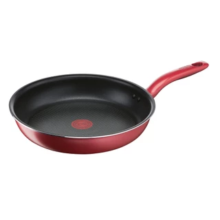TEFAL กระทะด้ามนอนสติ๊กทรงตื้น So Chef รุ่น G1350296 ขนาด 21 ซม. สีแดง