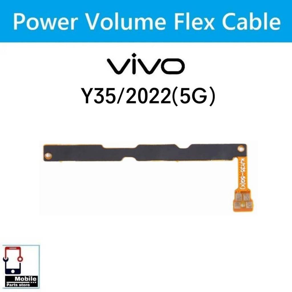 แพรสวิตช์ Vivo Y35/5G (2022) แพรpower แพรปิดเปิด Power&Volume Button Flex Cable Y35