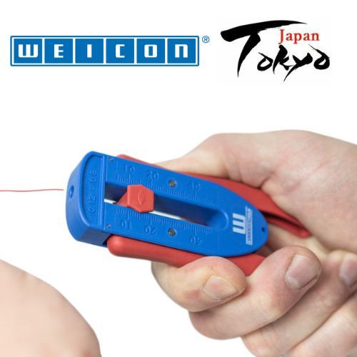 Weicon Precision Wire Stripper S สําหรับตัวนําบางและสายไฟ I partance ตั้งแต่ 0,12 mm - 0,8 mm (36-20