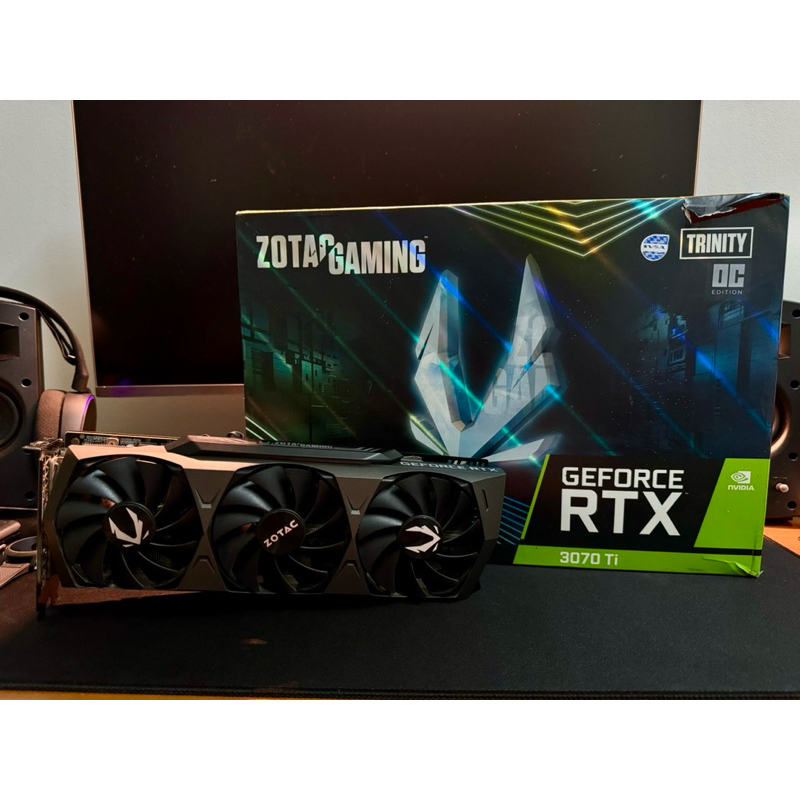 การ์ดจอ Rtx 3070ti Zotac Trinity (กล่องครบ สภาพมือ1)