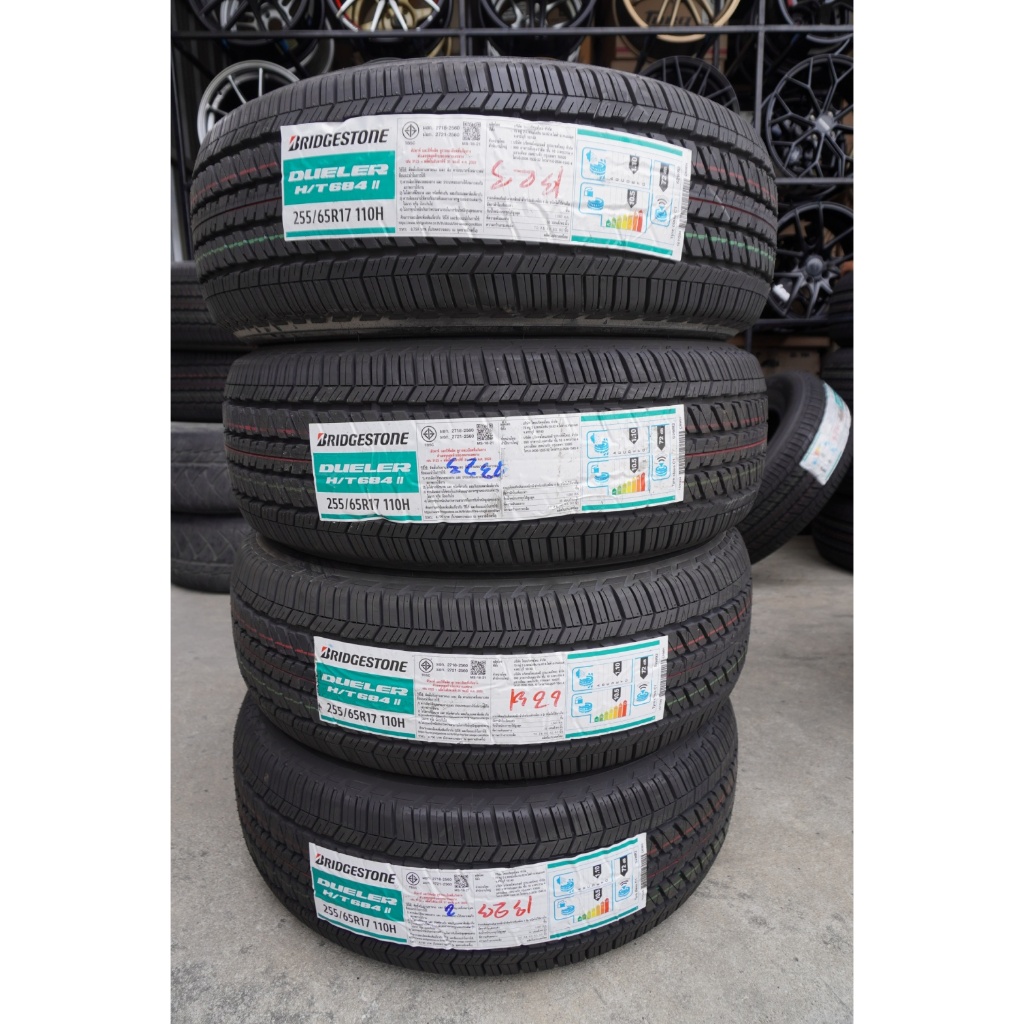 💢💢ยาง Bridgestone Dueler H/T 684 255/60R18 255/65R17 ยางใหม่ปี23 ราคาพิเศษ💢💢