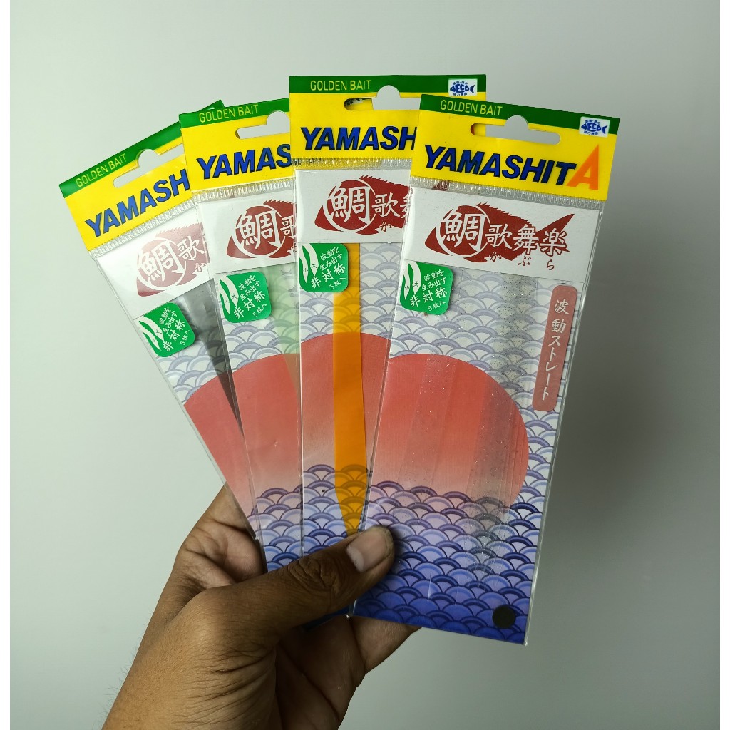 Yamashita TKBR Hado Straight หาง Tai rubber แบบตรง ไซส์ใหญ่