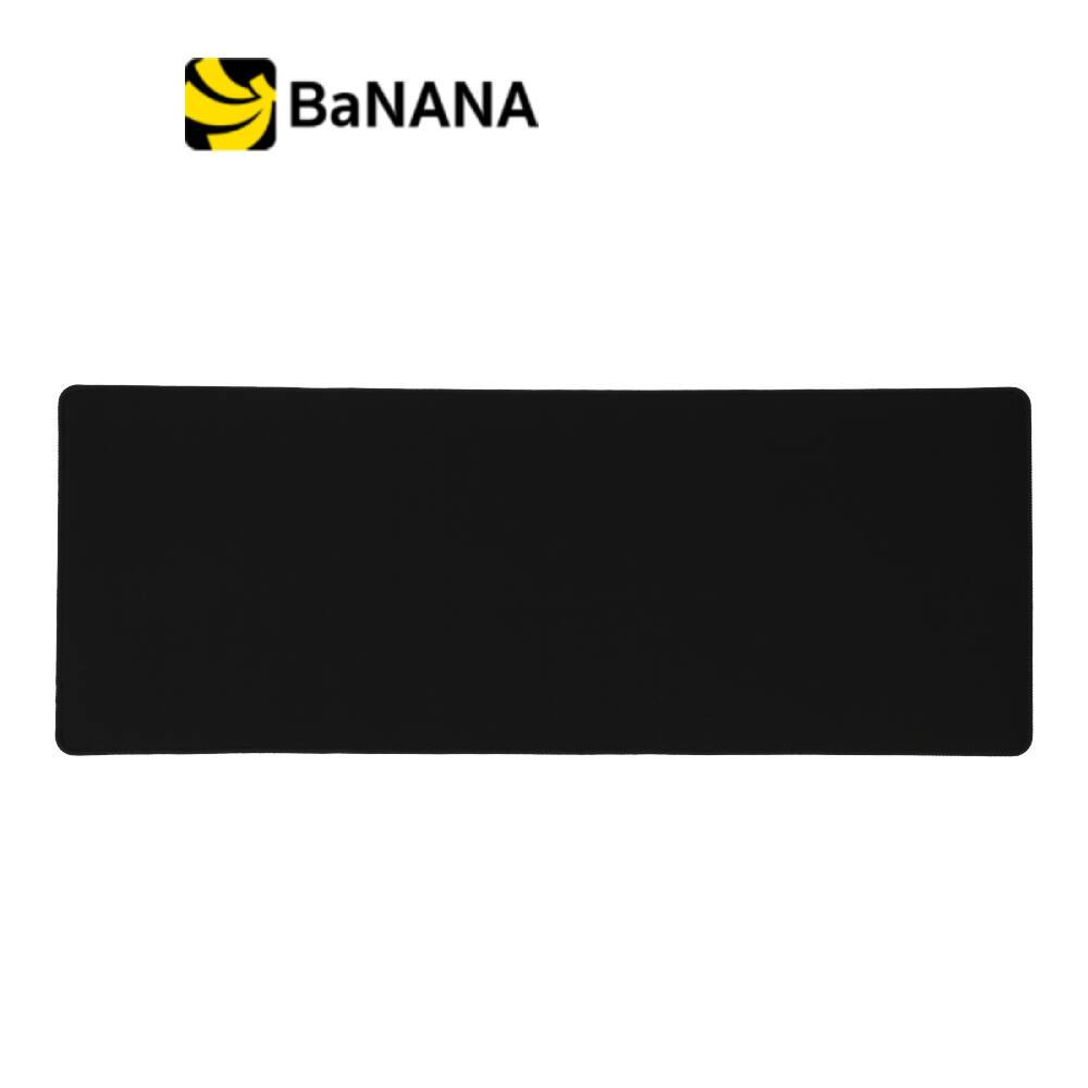 แผ่นรองเมาส์ QPLUS Desk Mat MP001 Black by Banana IT