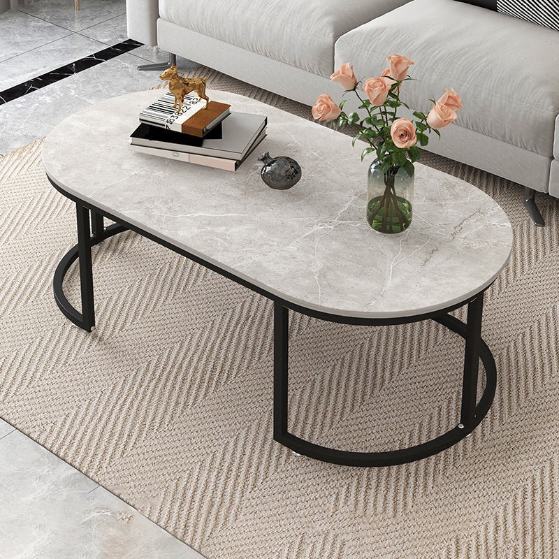 โต๊ะวางของ 120 ซม. โต๊ะรับแขก โต๊ะกลางโซฟา ลายหินอ่อน ขนาด  เหมาะสำหรับรับแขก นั่งจิบชา Table โต๊ะห้องรับแขก